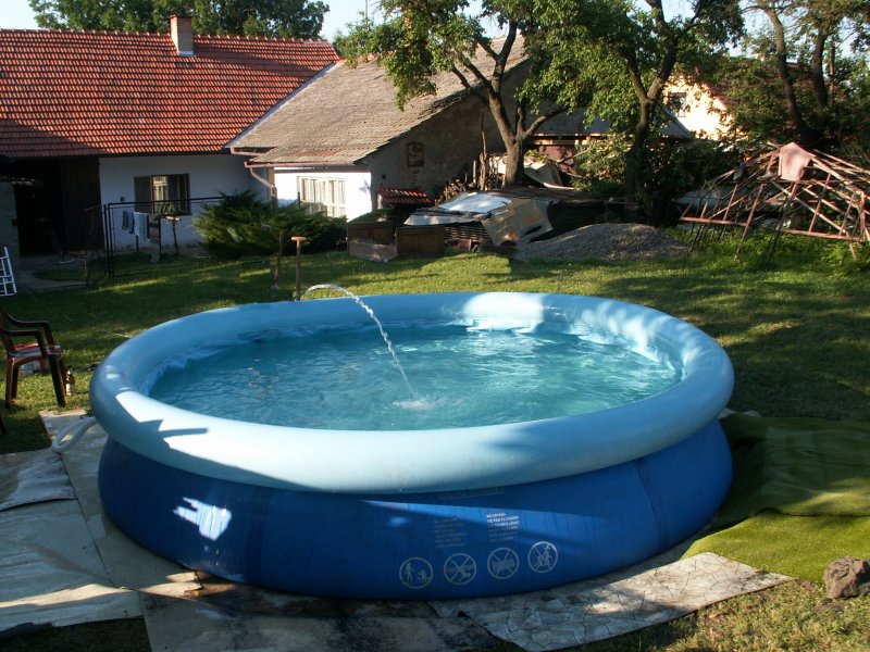 Příprava bazénu